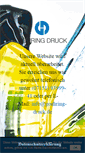 Mobile Screenshot of goehring-druck.de